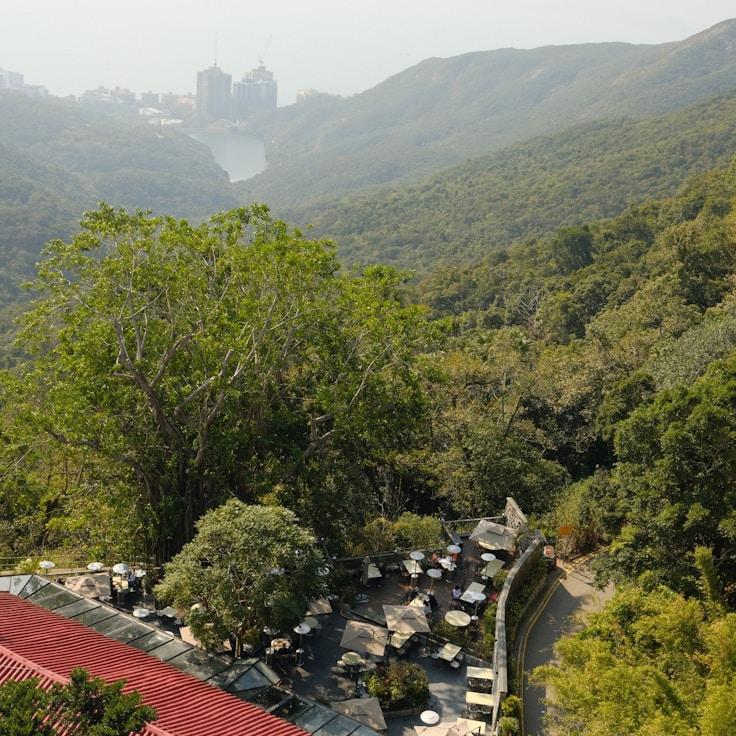 Entertainment zone at night in United Kingdom